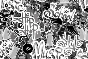 Carta da parati – Street art stiloso