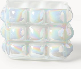Vaso in vetro soffiato Bubble, alt. 18 cm