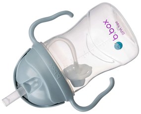 Tazza con cannuccia - blu 240 ml