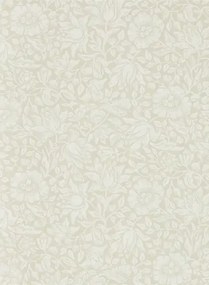Malven Tapete Mallow von Morris & Co. - Cream Ivory