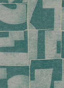 Essentials Carta da parati Module - Beige/ Blau