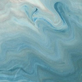 Fotomurale Marmo, azzurro e grigio