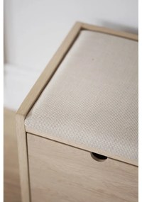 Panchina in colore naturale Hillmond - Rowico