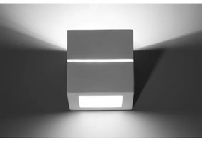 Applique LEO LINE 1xE27/60W/230V bianco