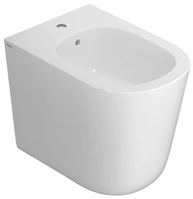 Globo Lalita Bidet Filo Parete A Pavimento In Ceramica Bianco Lucido