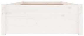 Giroletto con cassetti grigio 90x190 cm 3ft single