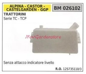 Serbatoio carburante ALPINA motore trattorino rasaerba SERIE TC-TCP 026102