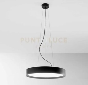 Ava s/p - lampadario a sospensione nero a led 3000-4000k 6200-6500l...
