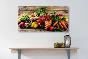 Stampa su tela – Frutta e verdura fresca
