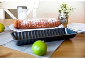 Teglia da forno TORO 31,5x12 cm nera