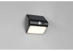 Illuminazione esterna LED con alimentazione a pannelli solari da parete (altezza totale 12 cm) Olinda – Trio