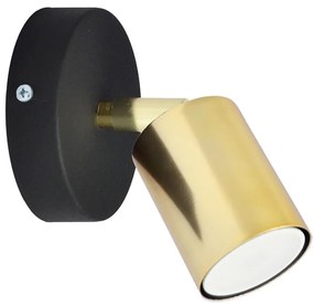 LED Faretto da parete TUNE 1xGU10/4,8W/230V oro/nero