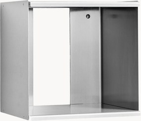 Scaffale da parete in acciaio inox Taper