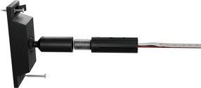 Profilo Sospeso STARLINE Nero 25m per strisce LED con Banda e fissaggio Variante Lunghezza 25 Metri