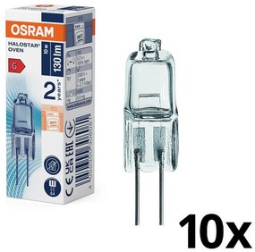 Confezione da 10 lampadine per forno HALOSTAR G4/10W/12V 2700K - Osram