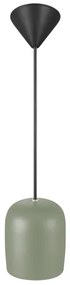 Nordlux - Lampadario a sospensione con filo NOTTI 1xE27/25W/230V verde