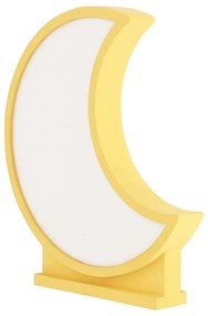 Lampada per bambini gialla Moon - Candellux Lighting