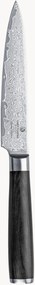 Coltello multiuso in acciaio damascato con manico in legno Pakkawood Limited Edition