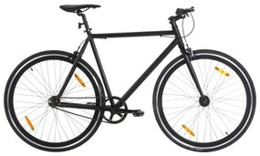 Bicicletta A Scatto Fisso Nera 700c 51 Cm /