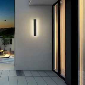 Brilagi - Applique LED da esterno LINEAR 8W/230V 4000K IP65 nero