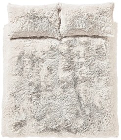 Biancheria da letto matrimoniale micro felpata bianca 200x200 cm Cuddly - Catherine Lansfield