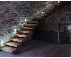 Segnapasso LED per scatola 503 4W IP65 Luce Asimmetrica Colore Bianco Freddo 6.000K