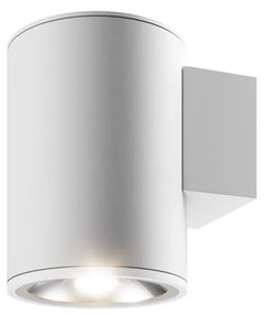 Lampada Da Parete Moderna Da Esterno Metallo Bianco Luce Led 5W Ip65