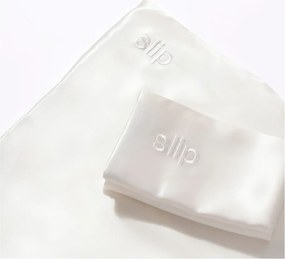 Federa per cuscino in seta 51x76 cm White – slip