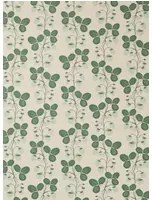 Ferm Living Carta da parati Strawberry Field - Green