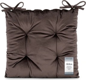 Cuscino per sedia in velluto 40x40 cm Aleksa – Restilo