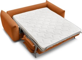 Divano arancione allungabile 214 cm Ernest – Bobochic Paris