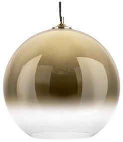 Lampada a sospensione in vetro color oro , ø 40 cm Bubble - Leitmotiv