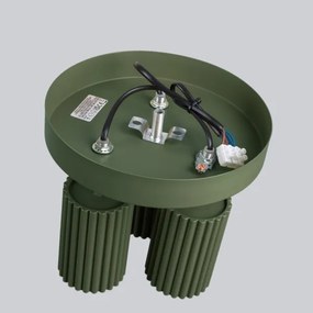 Sollux SL.1620 - Faretto KARBON 3xGU10/10W/230V verde