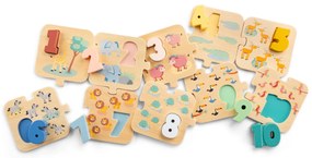 Puzzle - Impariamo i numeri - Safari