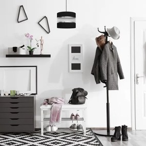 Lampadario su filo HELEN 1xE27/15W/230V nero