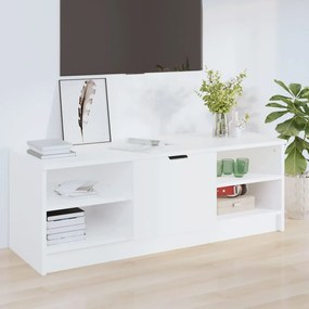 Mobile porta tv bianco 102x35,5x36,5 cm in legno multistrato