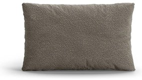 Cuscino per divano grigio con rivestimento in bouclé Poppy – Micadoni