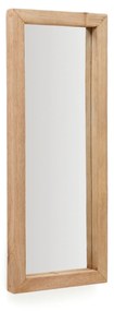 Kave Home - Specchio Maden di legno con finitura naturale 50 x 120 cm