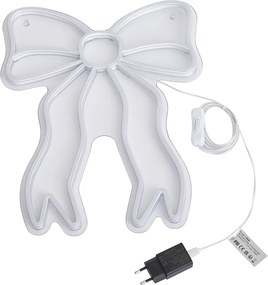 Lampada da parete al neon bianco caldo con LED - Bow