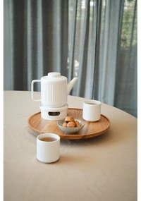 Teiera bianca in porcellana con filtro 1,2 l Skagen – Bredemeijer