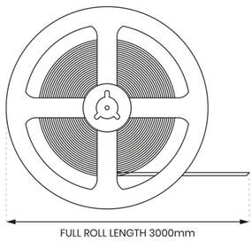 LED RGBW Striscia bagno dimmerabile LED/7,5W/12V IP65 3m Wi-Fi Tuya