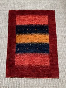 Loribaft Tappeto persiano 60 x 90 Rosso (Iran) Annodato A Mano
