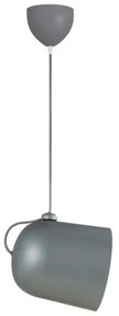 Nordlux - Lampada a sospensione con cavo ANGLE 1xE27/25W/230V grigia