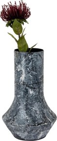 Vaso nero (altezza totale 31 cm) Mosaic Marble – PT LIVING