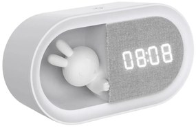 LED Piccola lampada notturna dimmerabile con sveglia BUNNY LED/1,2W/5V 3000K