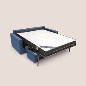 Chris Divano letto matrimoniale in tessuto impermeabile T13 blu