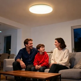 Brilagi - Plafoniera LED dimmerabile MILKY WAY LED/36W/230V 3000-6500K +telecomando