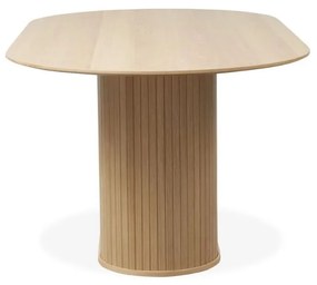 Tavolo da pranzo con piano in rovere 95x180 cm Nola - Unique Furniture