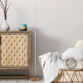 Lampada da terra a LED in oro (altezza 153 cm) Only - Opviq lights