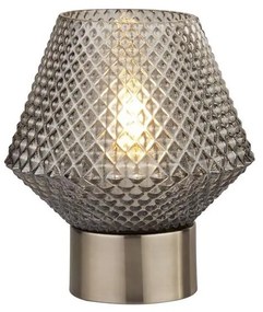 Searchlight EU60754SM - Lampada da tavolo AVIA 1xE27/7W/230V